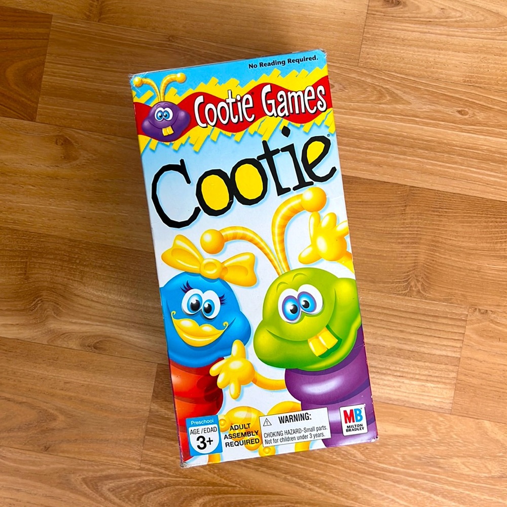 Vintage Cootie Game by Hasbro